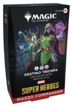 Marvel Super Heroes - Magic the Gathering - Commander Decks - Umkarton (4 Stck.) - italienisch – Bild 12