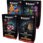 Marvel Super Heroes - Magic the Gathering - Commander Decks - Umkarton (4 Stck.) - spanisch