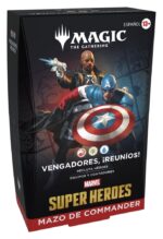 Marvel Super Heroes - Magic the Gathering - Commander Decks - Umkarton (4 Stck.) - spanisch – Bild 3
