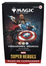 Marvel Super Heroes - Magic the Gathering - Commander Decks - Umkarton (4 Stck.) - spanisch – Bild 4