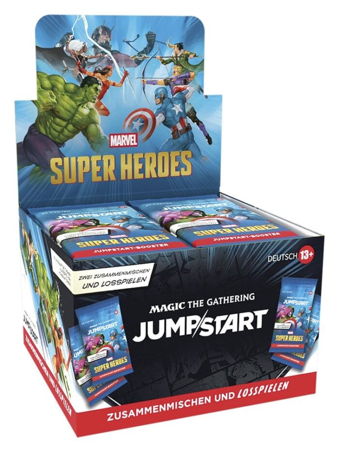 Marvel Super Heroes - Magic the Gathering - Jumpstart - Booster Display (24 Stck.) - deutsch – Bild 6