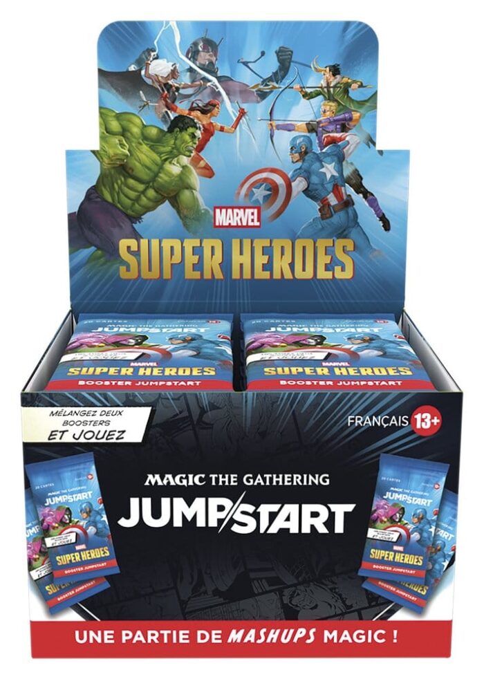 Marvel Super Heroes - Magic the Gathering - Jumpstart - Booster Display (24 Stck.) - französisch – Bild 7