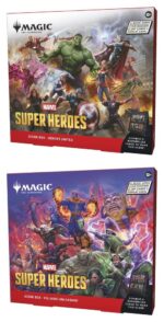 Marvel Super Heroes - Magic the Gathering - Szenenboxen - Display (4 Stck.) - englisch