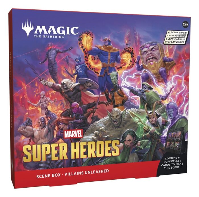 Marvel Super Heroes - Magic the Gathering - Szenenboxen - Display (4 Stck.) - englisch – Bild 6