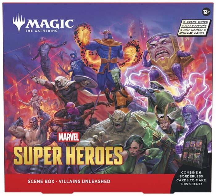 Marvel Super Heroes - Magic the Gathering - Szenenboxen - Display (4 Stck.) - englisch – Bild 7