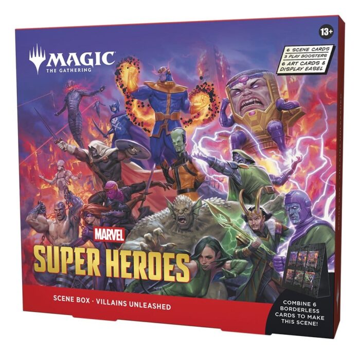 Marvel Super Heroes - Magic the Gathering - Szenenboxen - Display (4 Stck.) - englisch – Bild 8
