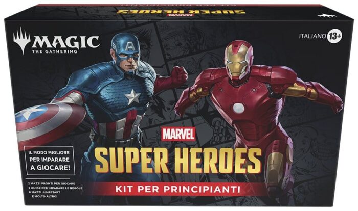 Marvel Super Heroes - Magic the Gathering - Einsteigerboxen - Umkarton (3 Stck.) - italienisch – Bild 4