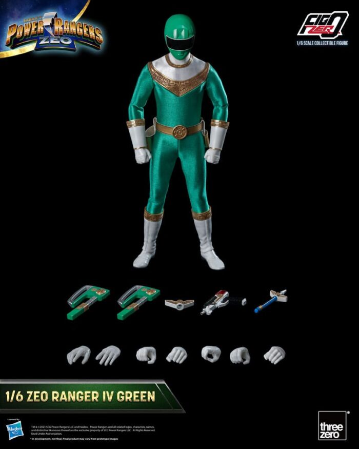 Ranger 4 (Grün) - Power Rangers - Zeo - FigZero – Bild 3