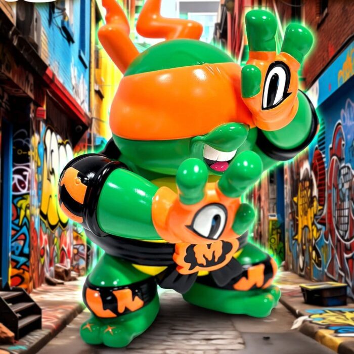 Michelangelo - Teenage Mutant Ninja Turtles x Grape Brain – Bild 4