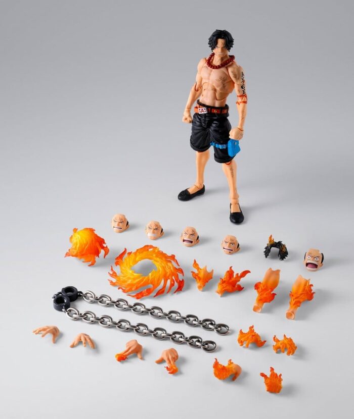 Portgas D. Ace (Marineford) - One Piece - S.H. Figuarts – Bild 8
