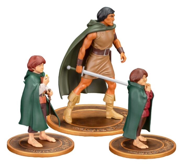 Frodo, Aragorn & Samwise - Der Herr der Ringe - Animated Film - 3-Pack – Bild 6