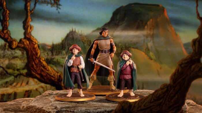 Frodo, Aragorn & Samwise - Der Herr der Ringe - Animated Film - 3-Pack – Bild 13