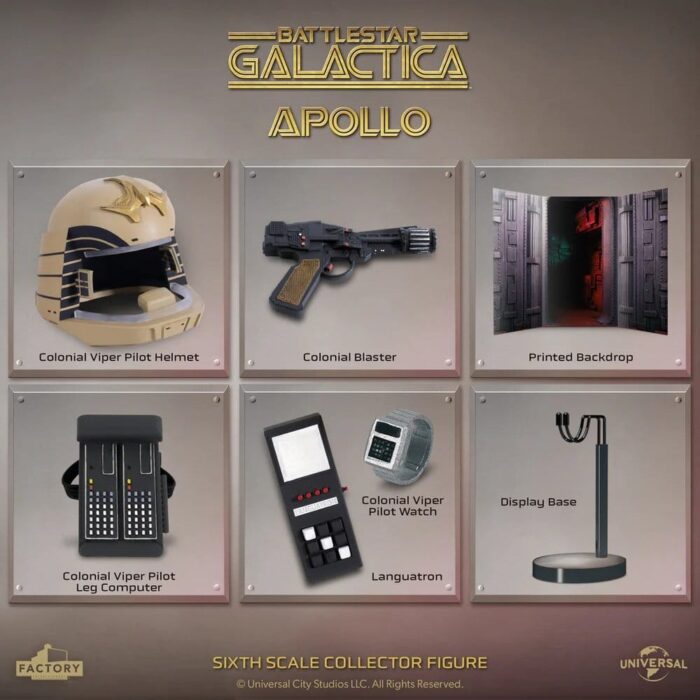 Captain Apollo - Battlestar Galactica – Bild 4