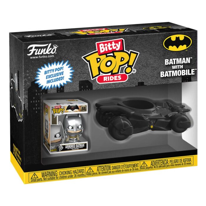 Batman & Batmobile - DC Comics - Bitty POP! Rides – Bild 4