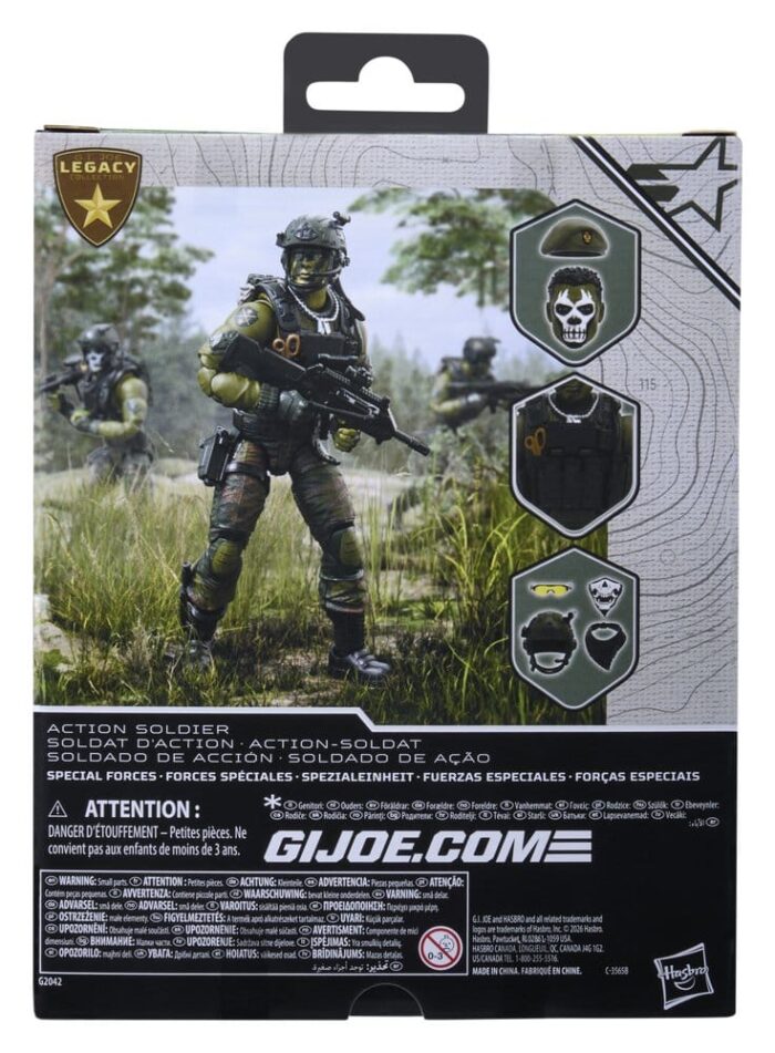 Action Soldier - Special Forces - G.I. Joe Classified Series - Legacy Collection – Bild 3