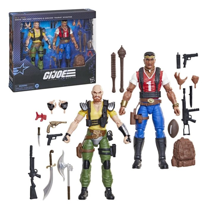David "Red Dog" Taputapu & Varujan "Taurus" Ayvazyan - G.I. Joe Classified Series - 2er-Pack #193 – Bild 4