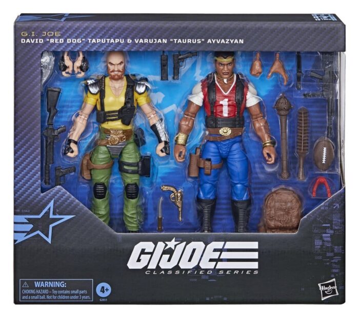 David "Red Dog" Taputapu & Varujan "Taurus" Ayvazyan - G.I. Joe Classified Series - 2er-Pack #193 – Bild 8
