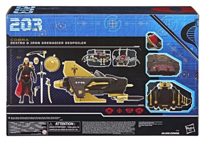 Destro & Iron Grenadier Despoiler - G.I. Joe Classified Series - Set #203 – Bild 3