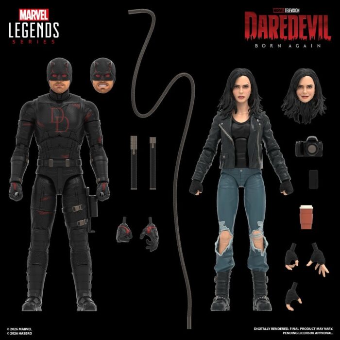 Daredevil & Jessica Jones - Marvel Legends Series - Daredevil: Born Again - 2-Pack – Bild 3