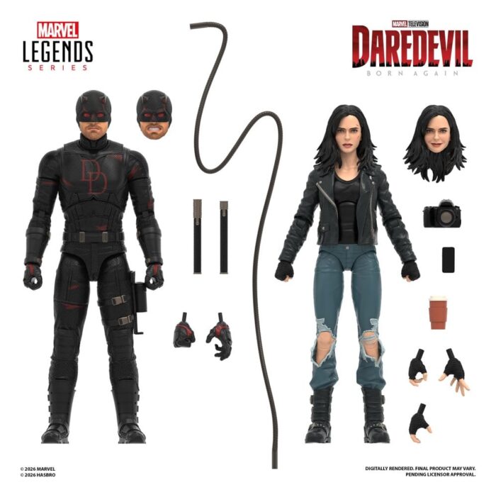Daredevil & Jessica Jones - Marvel Legends Series - Daredevil: Born Again - 2-Pack – Bild 4