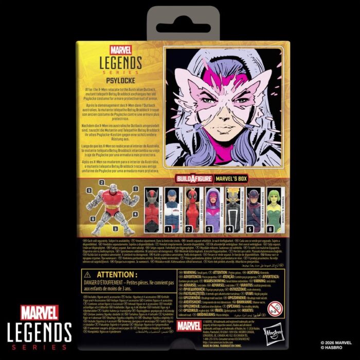 Psylocke - Marvel Legends Series - BAF: Marvel's Box – Bild 15