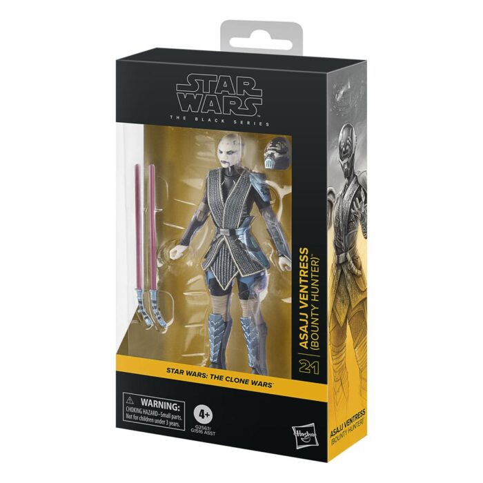 Asajj Ventress (Bounty Hunter) - Star Wars Black Series - The Clone Wars – Bild 2