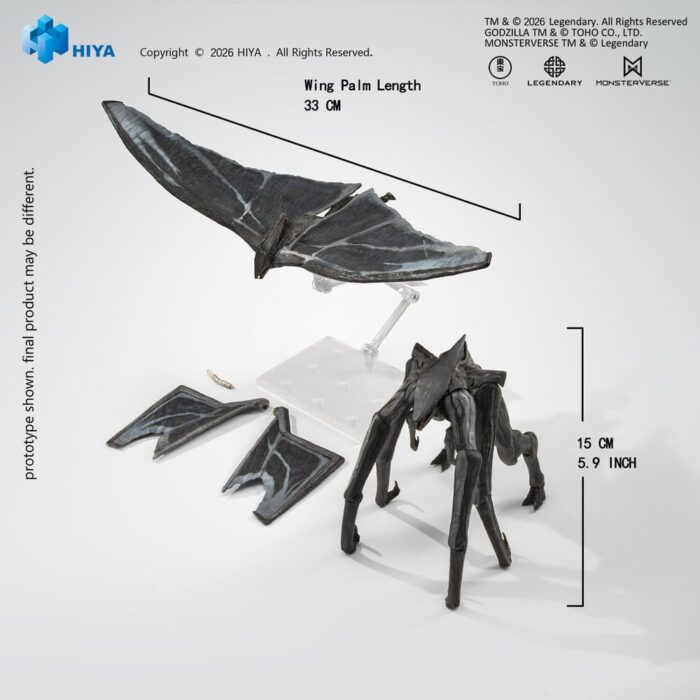 Male & Female Muto Set - Godzilla (2014) - Exquisite Basic Series – Bild 3