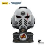 White Scars MkX Helm Warhammer 40k - Mit Display-Ständer