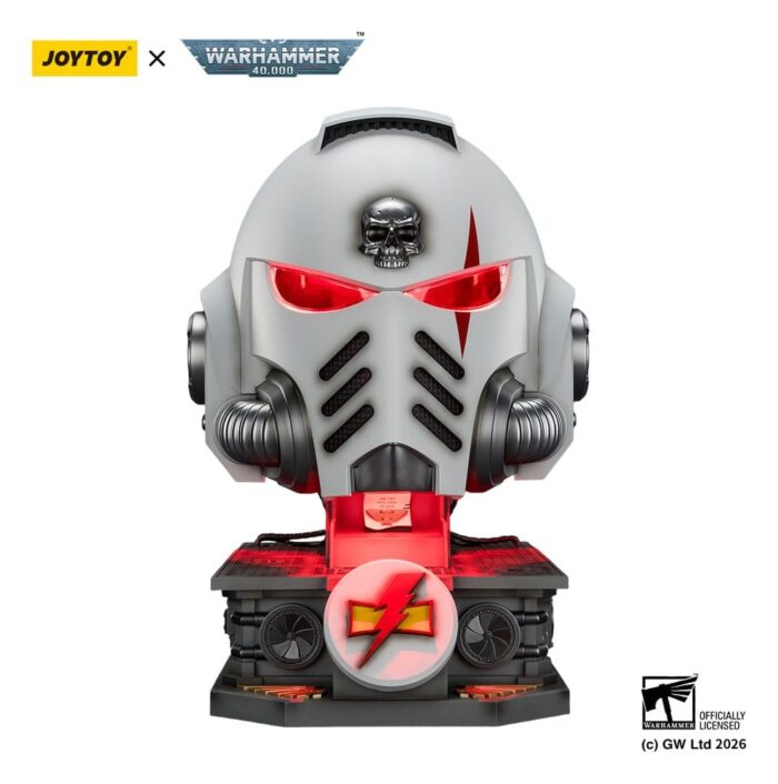 White Scars MkX Helm Warhammer 40k - Mit Display-Ständer – Bild 6