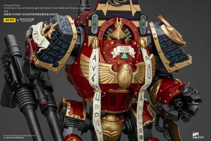 Contemptor-Osiron Dreadnought (Thousand Sons) mit Gravis Force Blade & Gravis Autocannon - Warhammer - The Horus Heresy – Bild 9