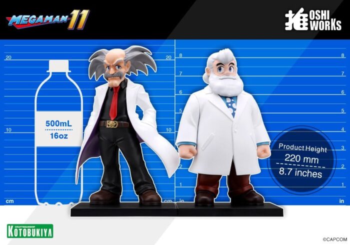 Dr. Wily & Dr. Light - Mega Man - Oshi Works - 2-Pack – Bild 21