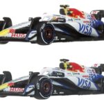 Team Visa Cash App Racing Bulls - Hot Wheels - Formel 1 - Premium Die-Cast Fahrzeuge - 2-Pack