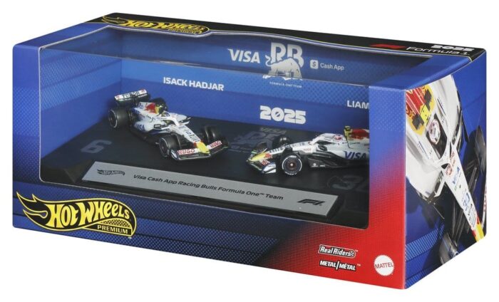 Team Visa Cash App Racing Bulls - Hot Wheels - Formel 1 - Premium Die-Cast Fahrzeuge - 2-Pack – Bild 6