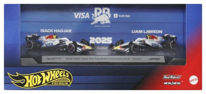 Team Visa Cash App Racing Bulls - Hot Wheels - Formel 1 - Premium Die-Cast Fahrzeuge - 2-Pack – Bild 9