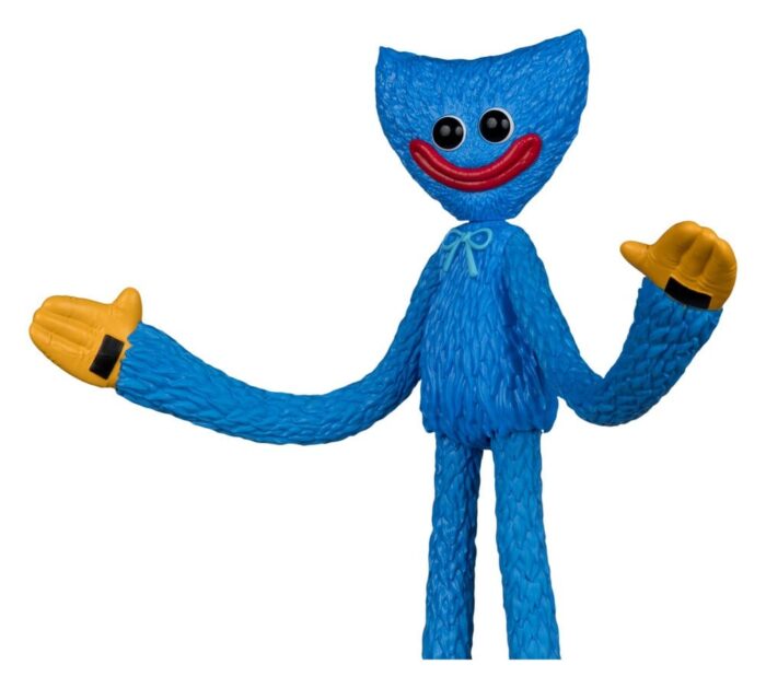 Huggy Wuggy (Smile) - Poppy Playtime - Bendables -30 cm – Bild 3