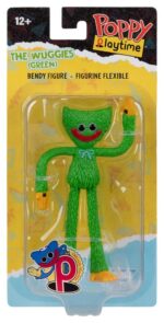 Huggy Wuggy (Grün) - Poppy Playtime - Bendables - 11 cm – Bild 6
