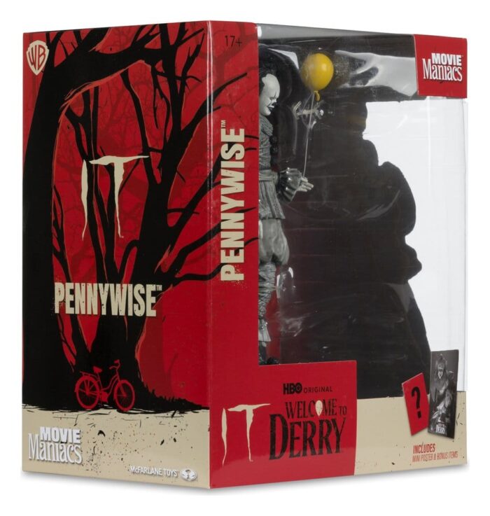 Pennywise (Black & White) - Es - Welcome to Derry - Movie Maniacs – Bild 7
