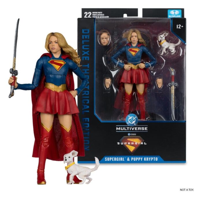 Supergirl & Baby Krypto - DC Multiverse - Supergirl (2026) - Theatrical Deluxe Edition – Bild 5