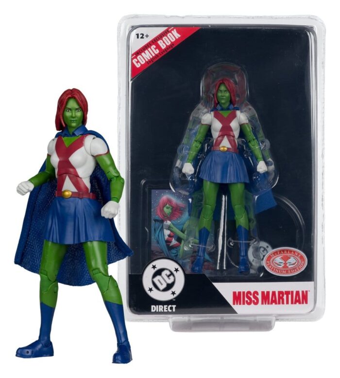 Miss Martian - DC Direct - Page Punchers - Teen Titans #41 - Red Platinum Edition – Bild 5