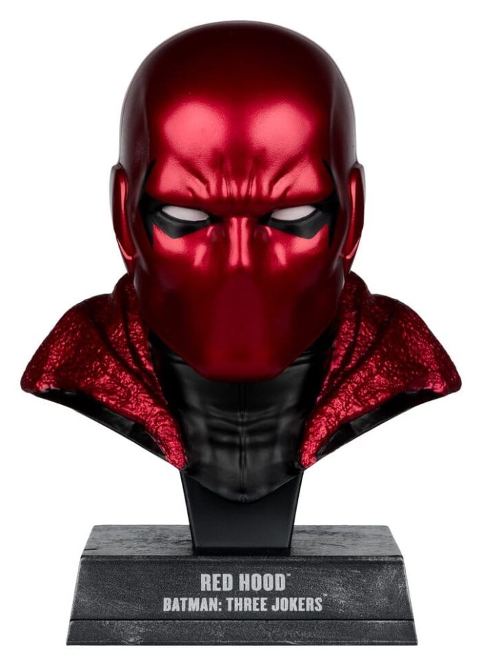 Red Hood Cowl Maske - DC Direct - Batman: Three Jokers - Prop-Replik – Bild 3