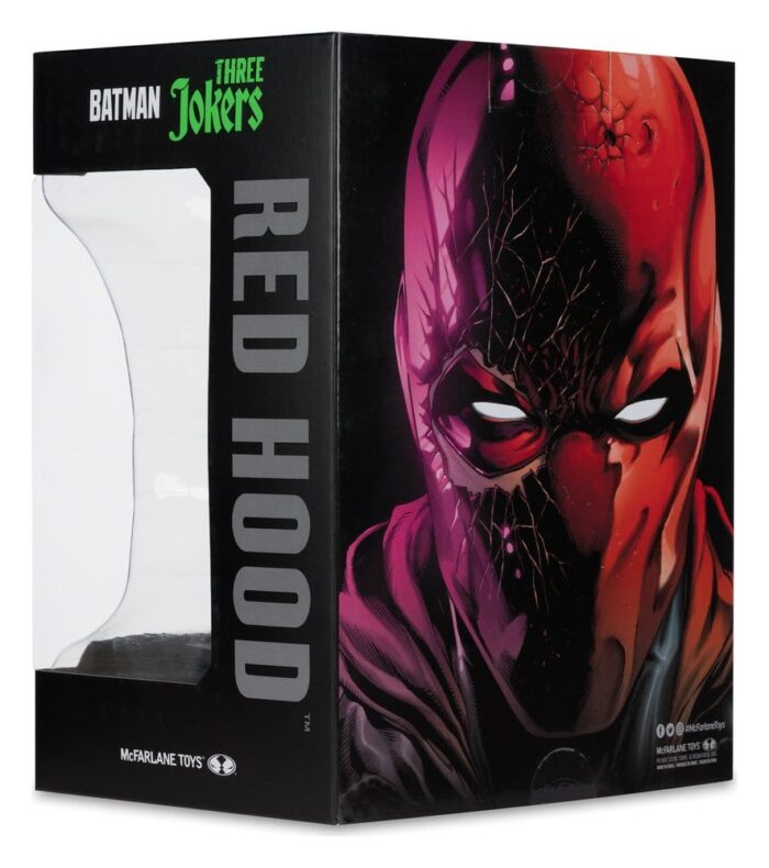 Red Hood Cowl Maske - DC Direct - Batman: Three Jokers - Prop-Replik – Bild 9