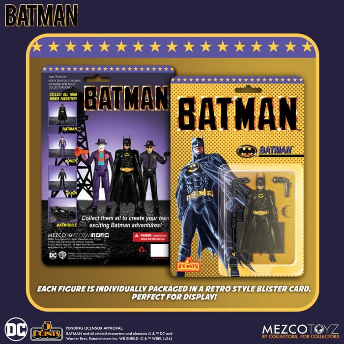 Batman (1989) 5 Points Actionfiguren - Sortiment (24 Stck.) – Bild 2