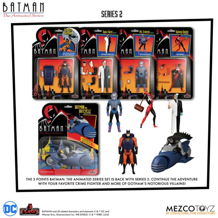 Batman: The Animated Series 2 - 5 Points Actionfiguren Deluxe Box Set – Bild 2