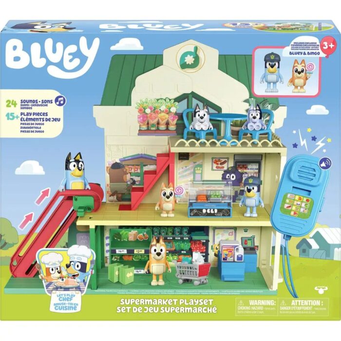 Bluey Let's Play Chef Supermarkt - Bluey - Minifiguren Spielset – Bild 6