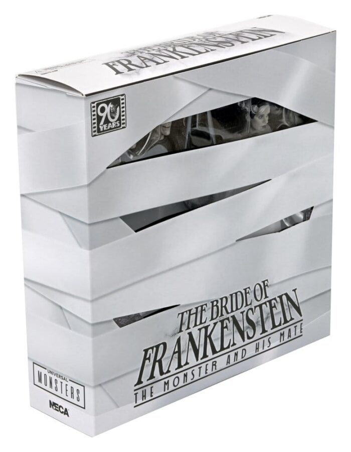 The Monster & His Mate (B&W) - Universal Monsters - Frankensteins Braut - 2er-Pack - 90th Anniversary – Bild 4
