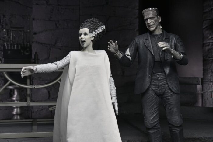 The Monster & His Mate (B&W) - Universal Monsters - Frankensteins Braut - 2er-Pack - 90th Anniversary – Bild 6