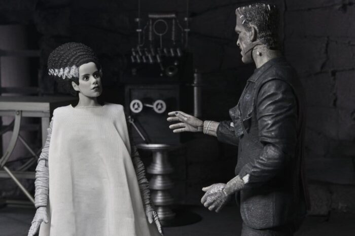 The Monster & His Mate (B&W) - Universal Monsters - Frankensteins Braut - 2er-Pack - 90th Anniversary – Bild 7