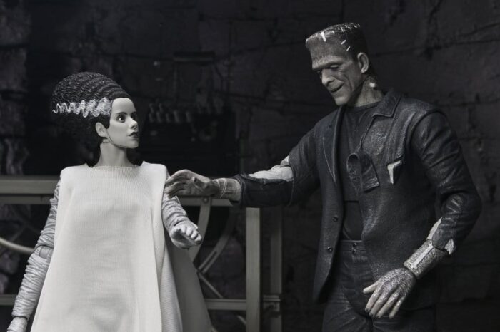 The Monster & His Mate (B&W) - Universal Monsters - Frankensteins Braut - 2er-Pack - 90th Anniversary – Bild 12