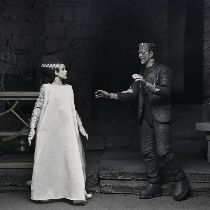 The Monster & His Mate (B&W) - Universal Monsters - Frankensteins Braut - 2er-Pack - 90th Anniversary – Bild 16