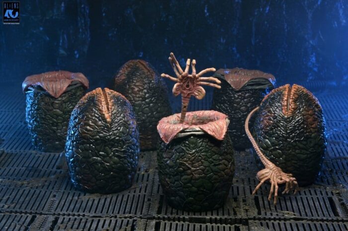 Carton of Alien Eggs - Aliens - Zubehör-Set - 6er-Pack -  40th Anniversary) – Bild 2